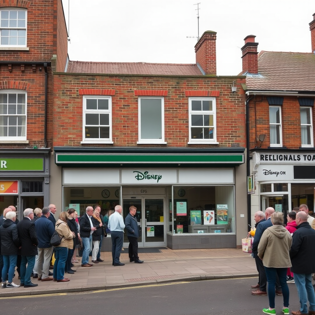 Residents puzzled by phoney Waitrose shop on high street